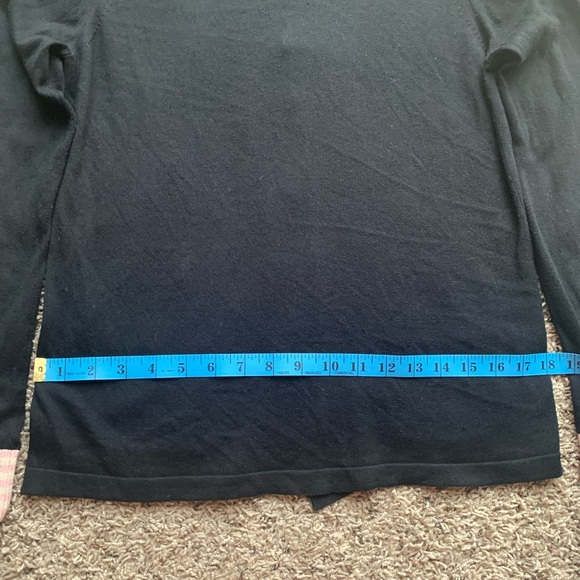 MARC BY MARC JACOBS 56%Silk 3% Cashmere Black OpenCardigan Long Sleeve Bottoms S - Picture 10 of 10